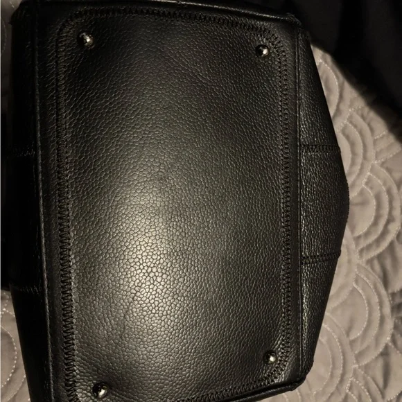 Authentic Chanel Chocolate Bar ZigZag Stitch Caviar Leather Tote - Picture 3 of 5